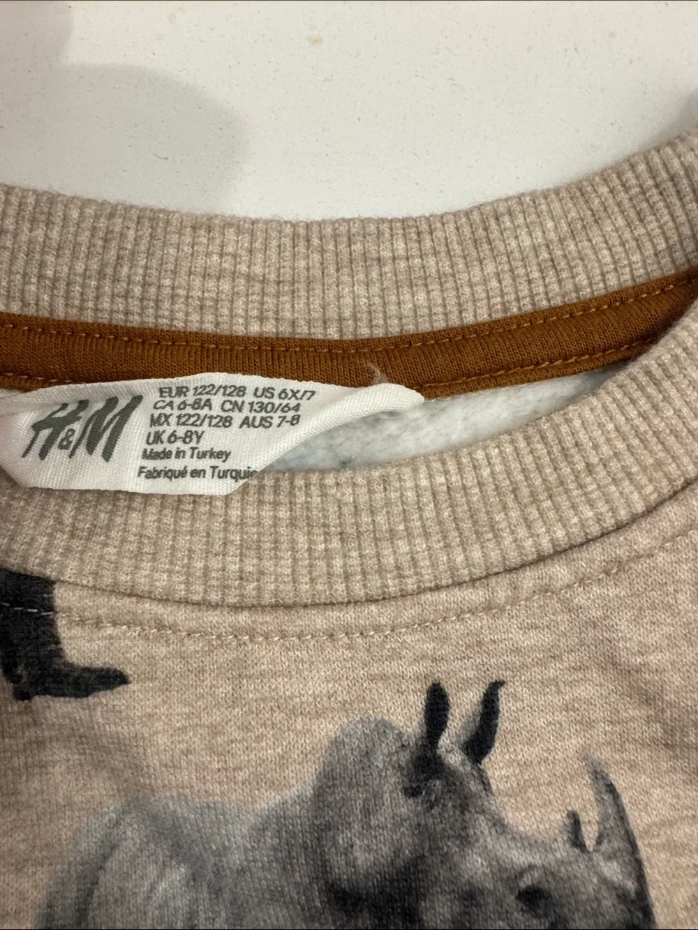 H&M Safari Animals Sweatshirt